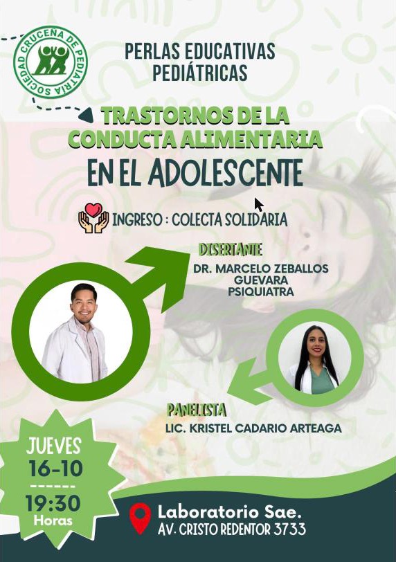Perlas Educativas: Trastornos de la conducta alimentaria en el adolescente